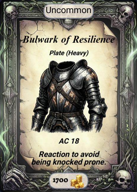 Bulwark of Resilience item card